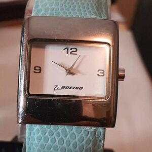 Boeing Silver and Blue Women's Watch
